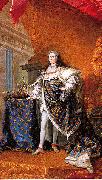 Charles-Amedee-Philippe van Loo Portrait of Louis XV of France oil on canvas